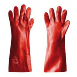 GUANTO IN PVC ROSSO...