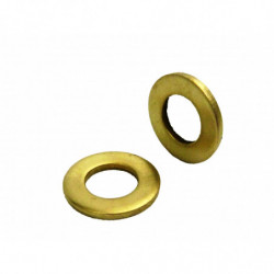 011345 - RONDELLA PIANA UNI 6592 OTTONE